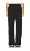 Leset Lauren Pocket Pant In Black