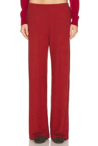 Leset Lauren Pocket Pant In Rust