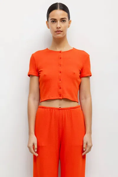 Leset Lauren Short Sleeve Cardigan