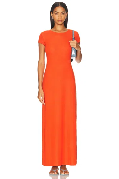 Leset Lauren Short Sleeve Maxi Dress
