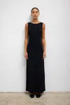 Leset Lauren Sleeveless Maxi Dress In Black