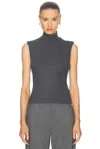 Leset Lauren Top In Charcoal