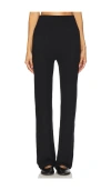 Leset Lauren Straight Pant In Black