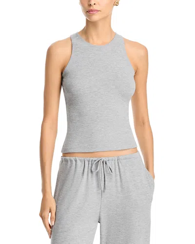 Leset Lauren Tank In Grey Melange