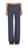 Leset Lauren Wide Leg Pants In Blue