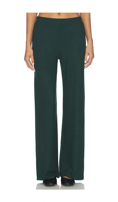 Leset Lauren Wide Leg Pant In Green