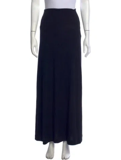 Pre-owned Leset Long Skirt In Blue
