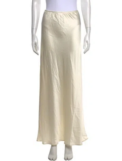 Pre-owned Leset Long Skirt In Neutrals