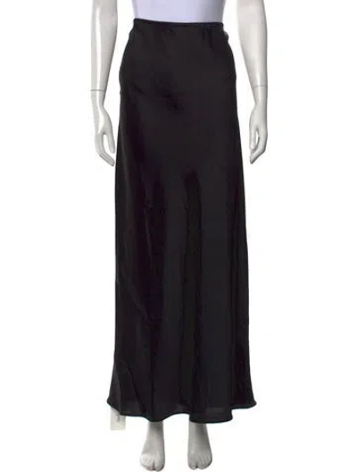 Pre-owned Leset Long Skirt In Purple