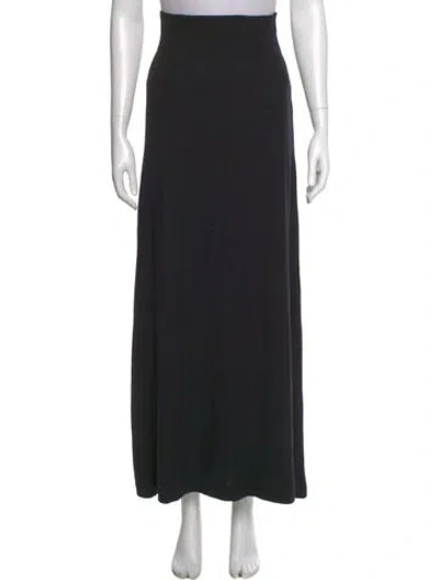 Pre-owned Leset Long Skirt W/ Tags In Black