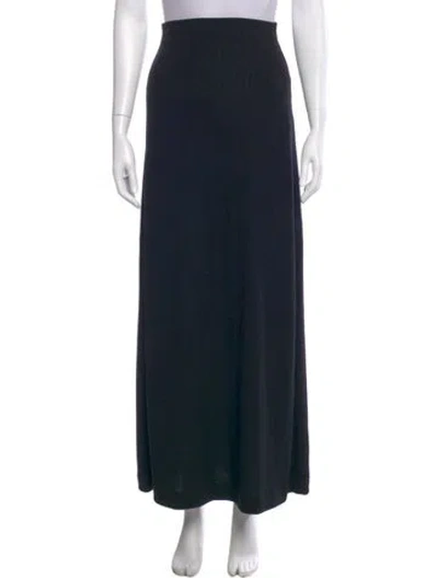 Pre-owned Leset Long Skirt W/ Tags In Black