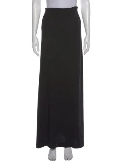 Pre-owned Leset Long Skirt W/ Tags In Black