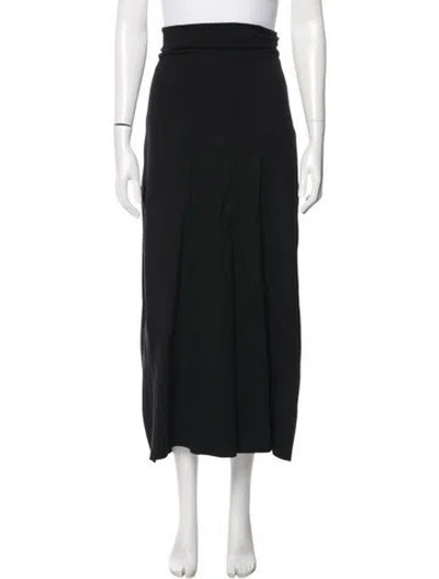 Pre-owned Leset Long Skirt W/ Tags In Black