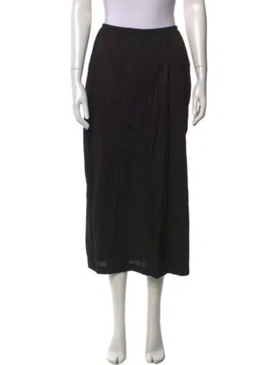 Pre-owned Leset Long Skirt W/ Tags In Black