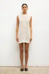 Leset Lucy Crocheted Cotton Mini Dress