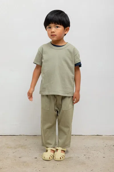 Leset Margo Bebe Pocket Pant In Green