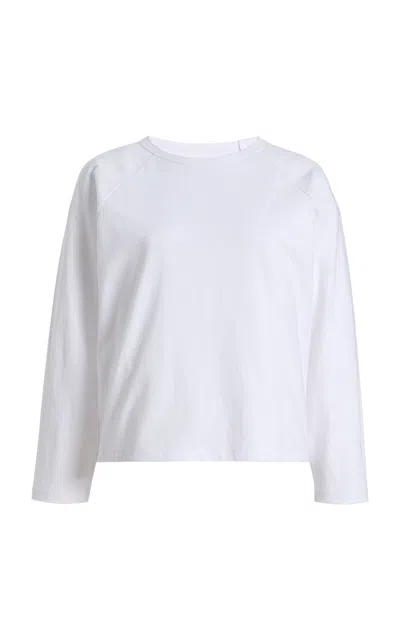 Leset Margo Cotton Baseball T-shirt In White