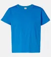 Leset Margo Cotton Jersey T-shirt In Blue