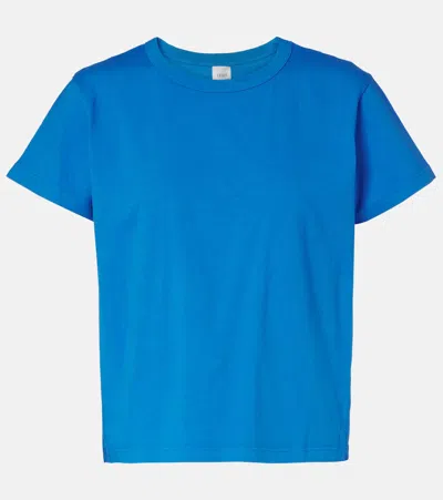 Leset Margo Cotton Jersey T-shirt In Blue