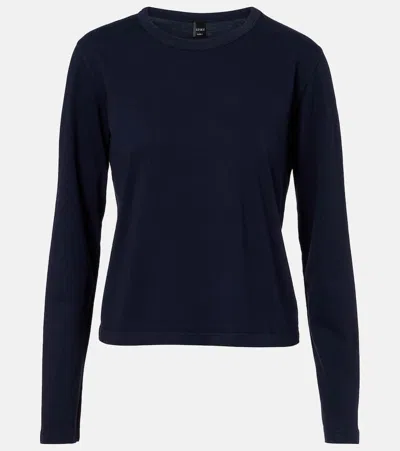 Leset Margo Cotton Jersey T-shirt In Black