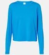 Leset Margo Cotton Jersey T-shirt In Blue