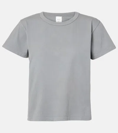 Leset Margo Cotton Jersey T-shirt In Grey