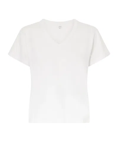 Leset Margo Cotton-jersey T-shirt In White
