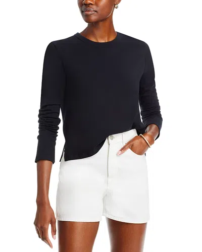 Leset Margo Crewneck Tee In Black