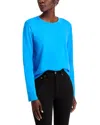 Leset Margo Crewneck Tee In  Blue