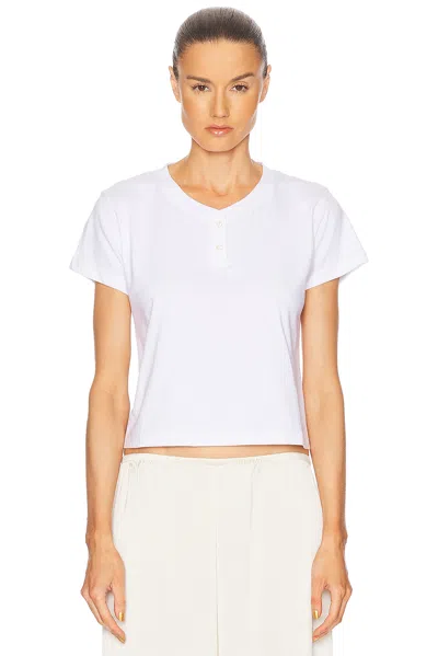 Leset Margo Henley Tee In White