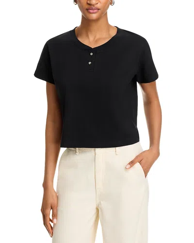 Leset Margo Henley Tee In Black