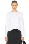 Leset Margo Long Sleeve Top In White