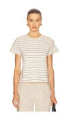 Leset Margo Cotton Jersey T-shirt In Neutral