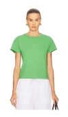 Leset Margo Cotton Jersey T-shirt In Gray