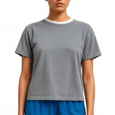 Leset Margo Tee Top In Everest In Gray