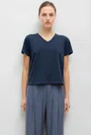 Leset Margo V Neck In Blue