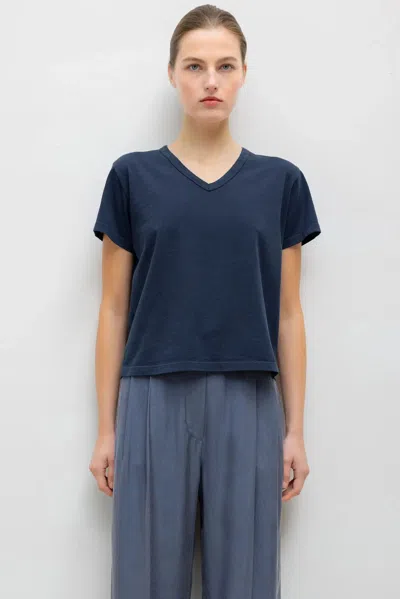 Leset Margo V Neck In Blue