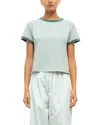 Leset Margot Ringer Tee In Green