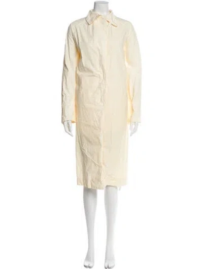 Pre-owned Leset Midi Length Dress In Yellow