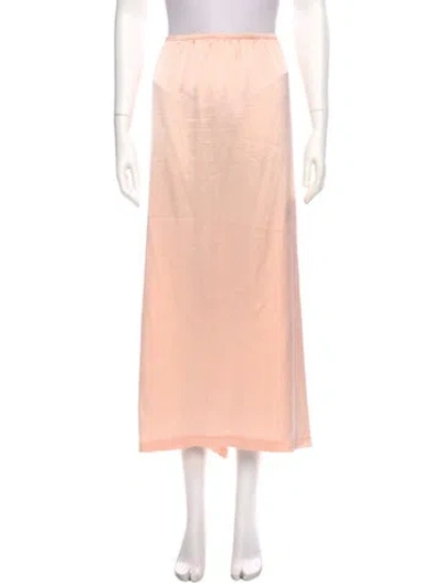 Pre-owned Leset Midi Length Skirt In Neutral