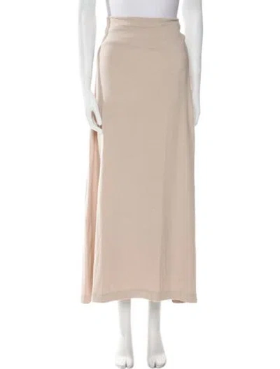 Pre-owned Leset Midi Length Skirt W/ Tags In Neutral