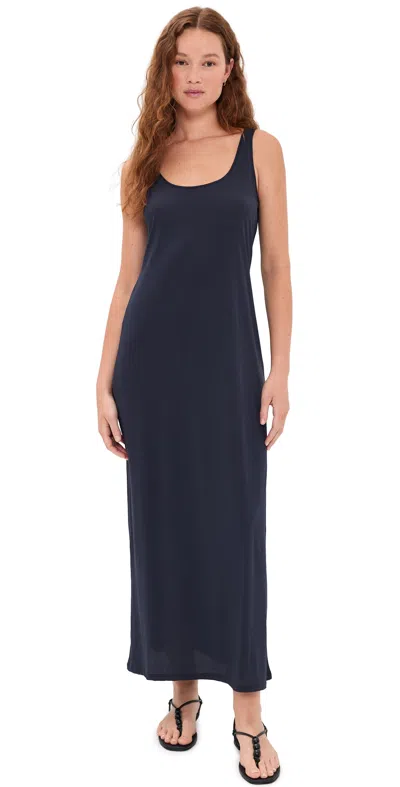 Leset Milo Scoop Tank Dress Midnight In Blue