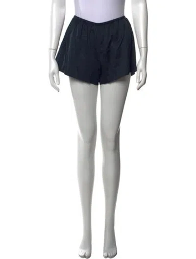 Pre-owned Leset Mini Shorts In Black