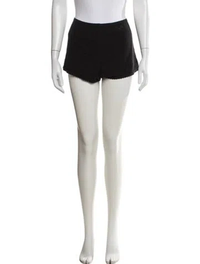 Pre-owned Leset Mini Shorts In Black/neutrals