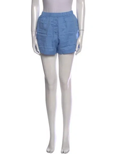 Pre-owned Leset Mini Shorts In Blue