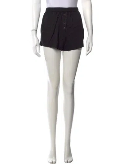 Pre-owned Leset Mini Shorts In Blue
