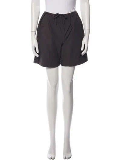 Pre-owned Leset Mini Shorts In Brown