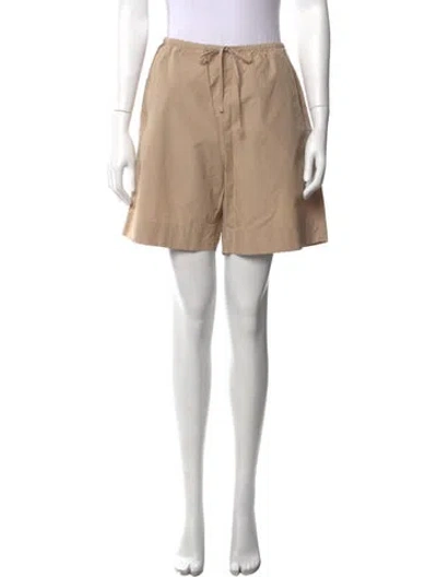 Pre-owned Leset Mini Shorts In Neutrals