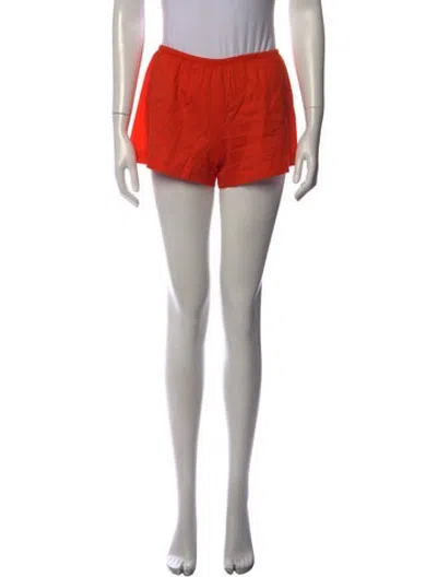 Pre-owned Leset Mini Shorts In Orange