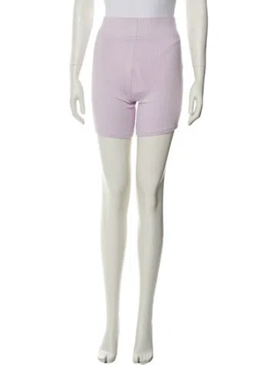 Pre-owned Leset Mini Shorts In Purple